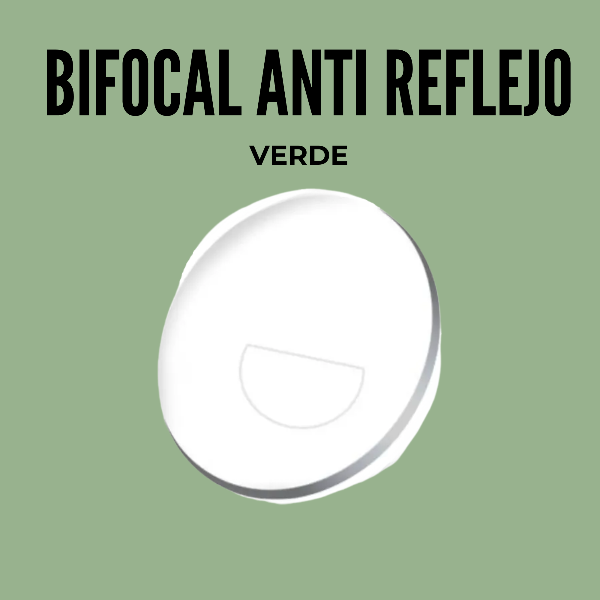 MICA BIFOCAL CON ANTIREFLEJANTE