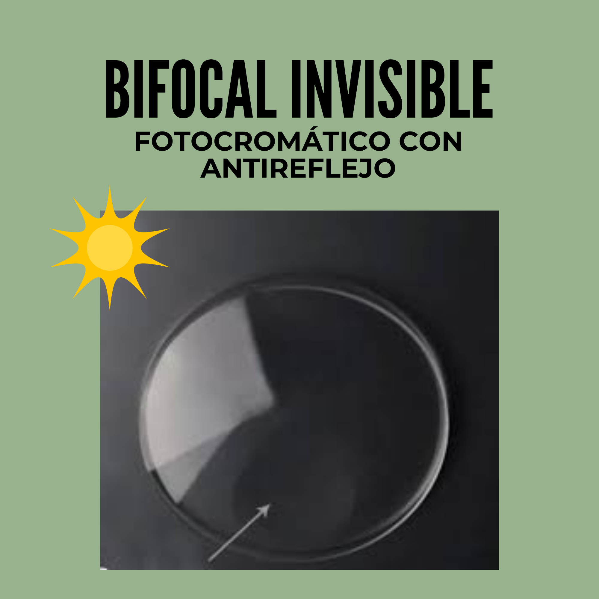 MICA BIFOCAL INVISIBLE O BLENDED FOTOCORMATICA AR