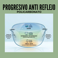 MICA PROGRESIVA POLICARBONATO CON ANTIREFLEJANTE