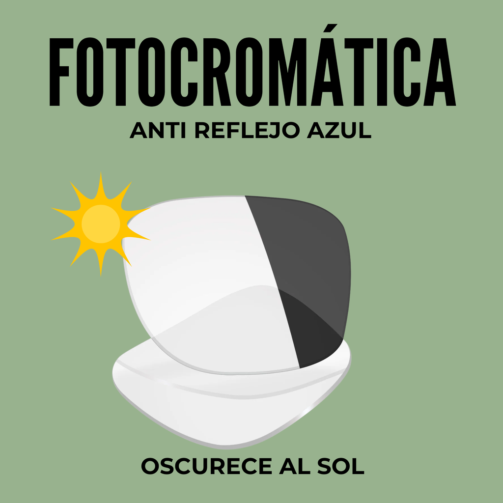 MICA FOTOCROMATICA CON FILTRO AZUL